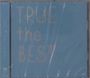 „TRUE the BEST“ steht groß auf einem hellblauem Hintergrund. Links am Rand sind weitere kleine Texte.