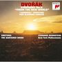 "Dvořák Symphony No.9 'From the New World', 'Carnival' Overture, Two Slavonic Dances. Smetana, The Bartered Bride." Ein Sonnenuntergang über einer weiten Landschaft.