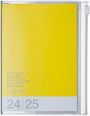 : MARK'S 2024/2025 Taschenkalender A6 vertikal, COLORS // Yellow, Buch