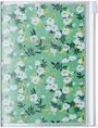 : MARK'S 2024/2025 Taschenkalender A6 vertikal, Flower Pattern // Green, Buch