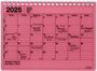 : MARK'S 2025 Tischkalender S // Red, KAL