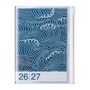 MARK'S 2026/27 Diary A6 Pattern // Wave Navy, Buch