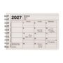MARK'S 2027 Notebook Calendar XS // Ivory, KAL