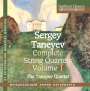 Serge Tanejew: Sämtliche Streichquartette Vol.1, CD
