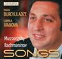 OLYMPIA, Paata Burchuladze, Ludmila Ivanova, Mussorgsky, Rachmaninov, SONGS. Gesicht eines Mannes im Hintergrund.