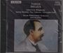 Texte: "Frederick Delius", "American Rhapsody", "Slovak Philharmonic Orchestra", "John Hopkins". Illustration: Porträt eines Mannes im Profil.