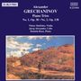 Alexander Gretschaninoff: Klaviertrios Nr.1 & 2, CD