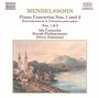 Felix Mendelssohn Bartholdy: Klavierkonzerte Nr.1 & 2, CD