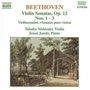 Ludwig van Beethoven: Violinsonaten Nr.1-3, CD