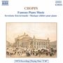 Frederic Chopin: Klavierwerke "Famous Piano Music", CD