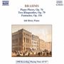 Johannes Brahms: Klavierstücke opp.76,79,116, CD