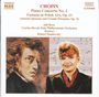 Frederic Chopin: Klavierkonzert Nr.1, CD