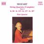 Wolfgang Amadeus Mozart: Streichquartette Nr.1,2,4,14, CD