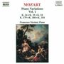 Wolfgang Amadeus Mozart: Variationen f.Klavier Vol.1, CD