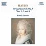 Joseph Haydn: Streichquartette Nr.19,21,22 (op.9 Nr.1,3,4), CD