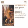 Felix Mendelssohn Bartholdy: Streichquartette Nr.2 & 5, CD