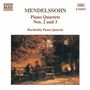 Felix Mendelssohn Bartholdy: Klavierquartette Nr.2 & 3, CD