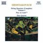 Dmitri Schostakowitsch: Streichquartette Nr.4,6,7, CD