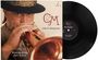 "Chuck Mangione", "Everything for Love". Ein Mann mit Hut spielt Trompete, daneben eine schwarze Schallplatte.