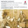 Felix Mendelssohn Bartholdy: Konzert d-moll für Violine,Klavier,Orchester, CD