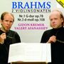 Johannes Brahms: Sonaten für Violine & Klavier Nr.1 & 3, CD