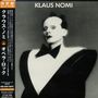 Klaus Nomi: Klaus Nomi (Ltd.Papersleeve), CD