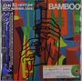 „John Neptune with Aikawa Band“, „Bamboo“. Bunte Formen und eine Hand, die ein Instrument hält.