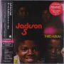 "Jackson 5 THIRD ALBUM" in gelben und roten Buchstaben. Dunkles Cover mit den Gesichtern junger Männer im Hintergrund.