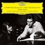 Chopin: Klavierkonzert Nr.1, Liszt: Klavierkonzert Nr.1, Martha Argerich. Zwei Personen betrachten Noten.