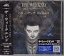 CD-Cover mit Text "The Weeknd" und japanischen Schriftzeichen. Illustration eines mystischen Gesichts mit dunklen Flügeln.