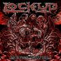Oben steht "LOCK UP", unten "NECROPOLIS TRANSPARENT". 
Eine Illustration zeigt Figuren, darunter ein Engel und ein Dämon.