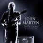 "John Martyn: Live In London, The Camden Palace 1984." Ein Musiker spielt Gitarre, von hinten beleuchtet.