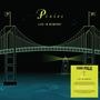 "Pixies", "Live in Newport", "Record Store Day". Eine Brücke und ein Leuchtturm in minimalistischer Illustration.