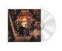 „Magnum“, „On a Storyteller's Night“. Illustration: Personen sitzen um ein Feuer in einer rustikalen Taverne. CD daneben.