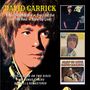 David Garrick. Drei Alben, zwei Discs, Bonus-Tracks, digital remastered. Vier Porträts des Sängers in verschiedenen Designs.