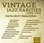 : Vintage Jazz Rarities 1924 - 1936 From The John R. T. Davies Archives, CD