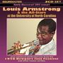 Louis Armstrong: Live At The University Of North Carolina 1954 + 1956 Newport Festival, CD,CD