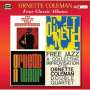 Ornette Coleman: Shape Of Jazz To Come/Ornette/Ornette On Tenor/Free Jazz, CD,CD