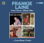 "FRANKIE LAINE, Four Classic Albums Plus...Four Bonus Tracks." Vier Albumcover mit Cowboy-Themen und Naturmotiven.