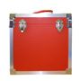 Steepletone 12" LP Record Storage Carry Case (Red), ZUB