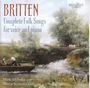Benjamin Britten: Complete Folk Songs für Stimme & Klavier, CD,CD