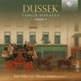 Johann Ludwig Dussek: Violinsonaten Vol.4, CD
