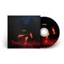 Text "RODEO" in Gelb. Ein brennendes Pferdebild vor dunklen Bäumen. CD-Hülle und Disc zeigen dieselbe Szene.
