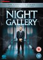 "THE COMPLETE SERIES SEASONS ONE, TWO AND THREE. ROD SERLING'S NIGHT GALLERY. Mann in Anzug steht in einem Flur."