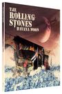 "The Rolling Stones Havana Moon". Menschenmenge vor Bühne, kubanische Flagge, aufgehende Mondlandschaft.