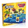 "Marvel Avengers Guess Who? The Original Guessing Game", bunte Superhelden-Illustrationen und Spielbrett für 6+.