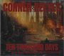 Text: "CONNER REEVES", "TEN THOUSAND DAYS", "And The CHURCH OF The RESTORATION". Szene von Innenraum einer Kirche.
