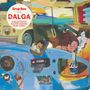 Text: "Grup Ses presents DALGA: A selection of 80's pop oddities from Turkey." Illustration mit Blumen und altem Radio.