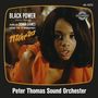 Texte: "BLACK POWER", "11 Uhr 20", "Peter Thomas Sound Orchester". Eine Frau in Orange schaut intensiv nach vorne.