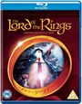 Oben steht "The Lord of the Rings: Original Animated Classic". Darunter ist ein goldener Ring mit Magier und Schwert.